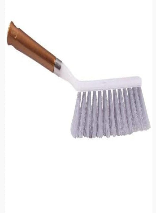 Red Champion Plastic Cleaning Brush - Household Carpet Cleaner & Pet Hair Remover for Carpets, Rugs, and Upholstery - Image 1
